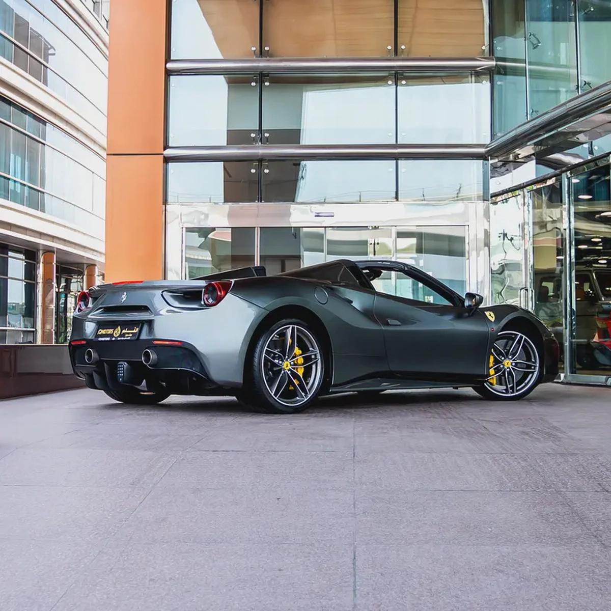 2018 FERRARI 488 SPIDER GCC DONE ONLY 26,000KM( FULL SERVICE HISTORY)-2-2
