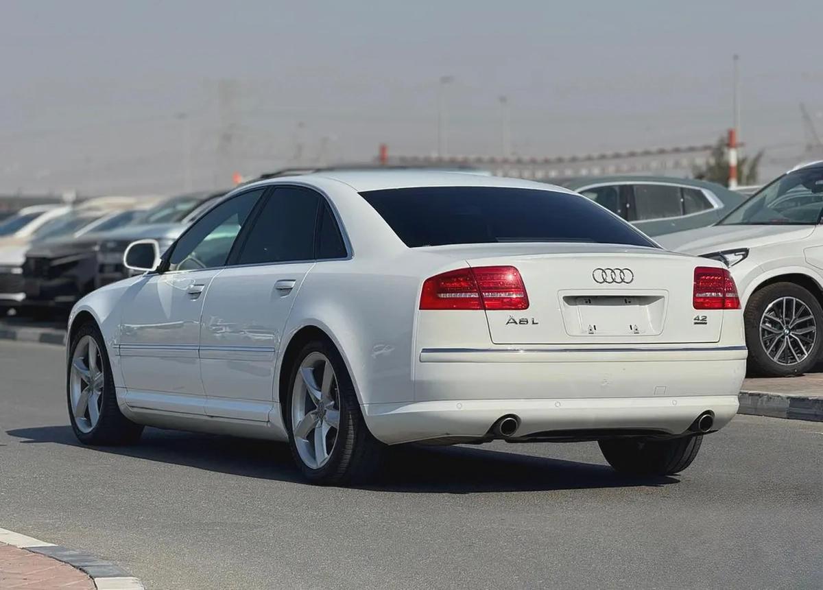 AUDI A8L - 4.2 LTR l 2009 l 98,000KM l CLEAN TITLE l JAPAN IMPORT-4-4