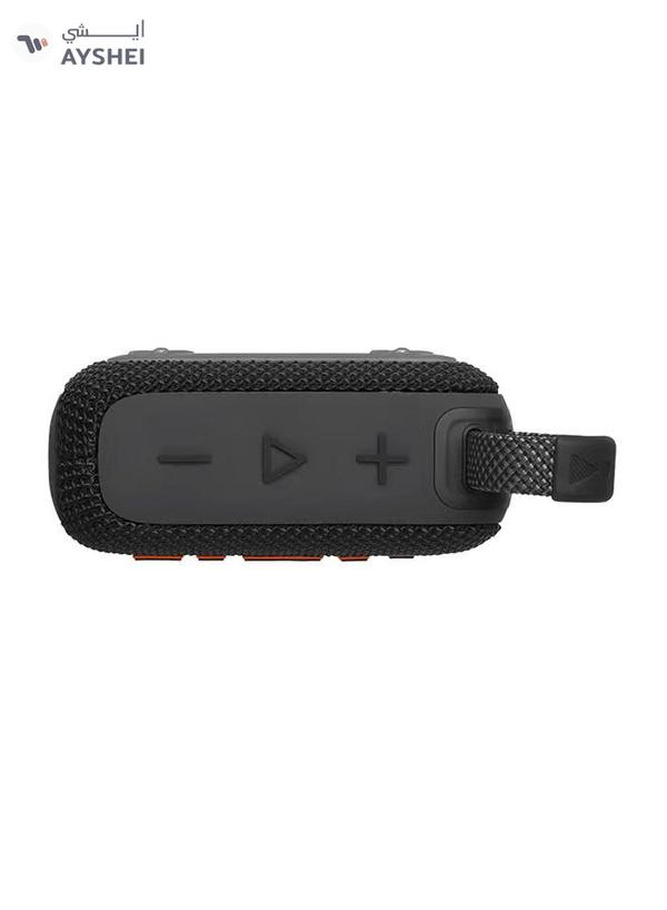 JBL Go4-Portable Waterproof Speaker Black