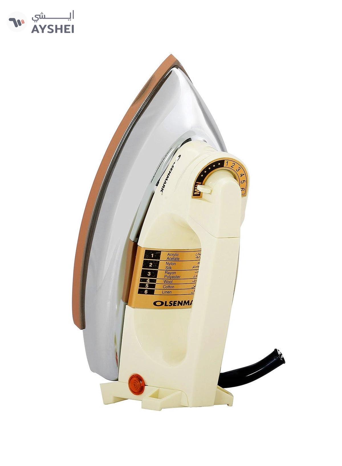 Olsenmark Dry Iron 1200 W OMDI1503 Beige/Silver-1-portrait