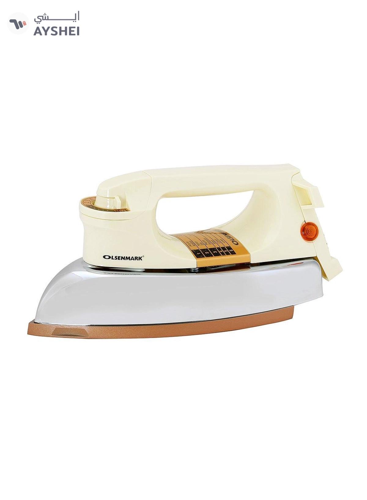 Olsenmark Dry Iron 1200 W OMDI1503 Beige/Silver-4-4