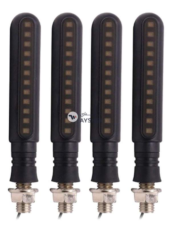 Generic 4-Piece Flowing Turn Signal LED Lamp Set