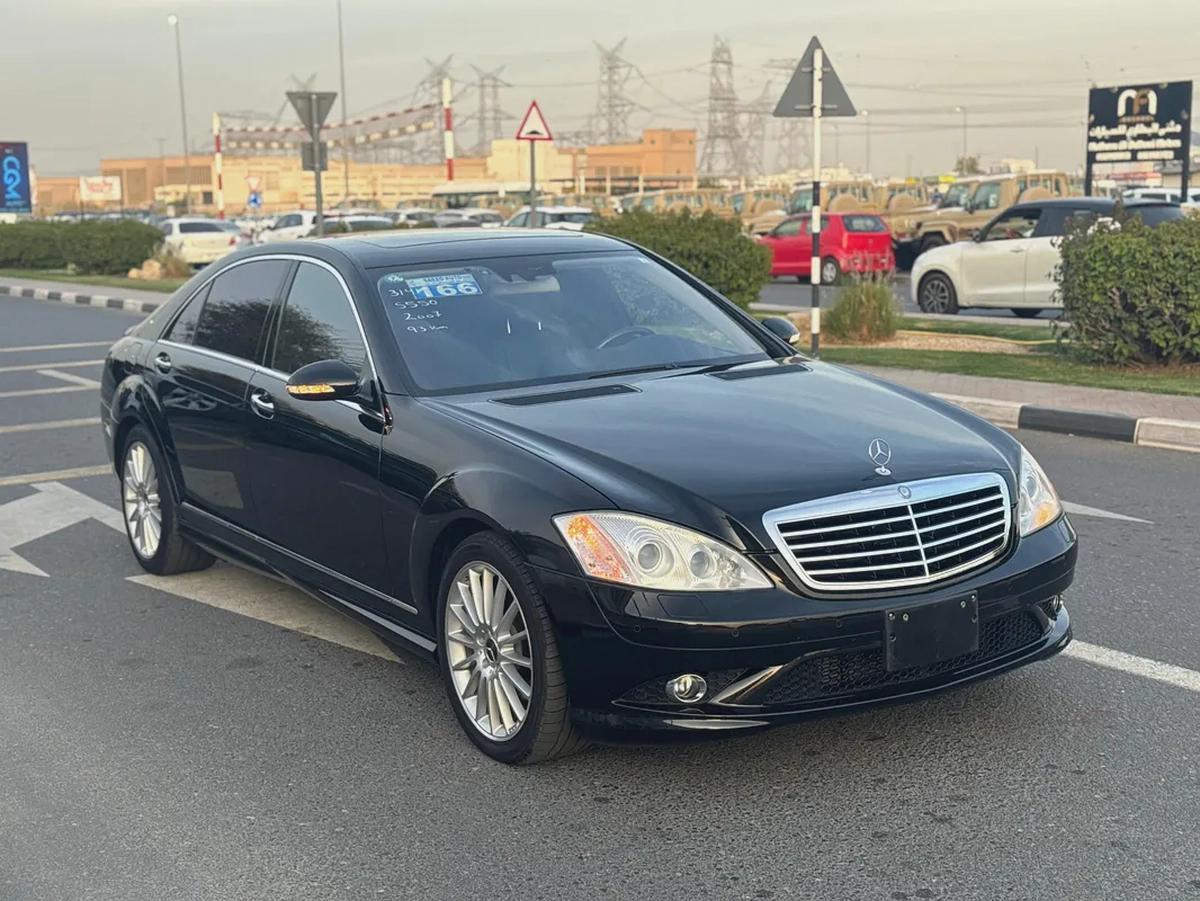 Mercedes Benz S550L 2007 Full Option - 4.5 Auction Grade - Japan Import - Clean Title-0-0