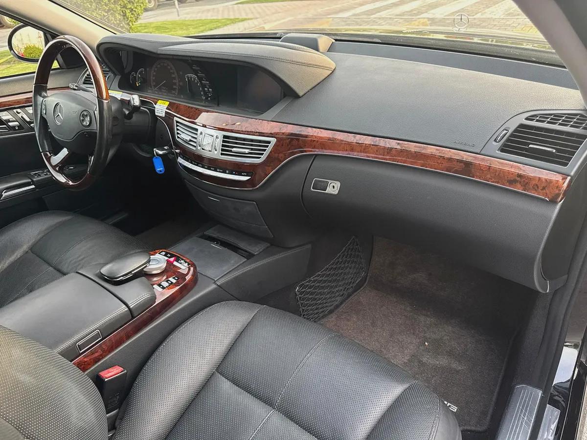 Mercedes Benz S550L 2007 Full Option - 4.5 Auction Grade - Japan Import - Clean Title-9-9