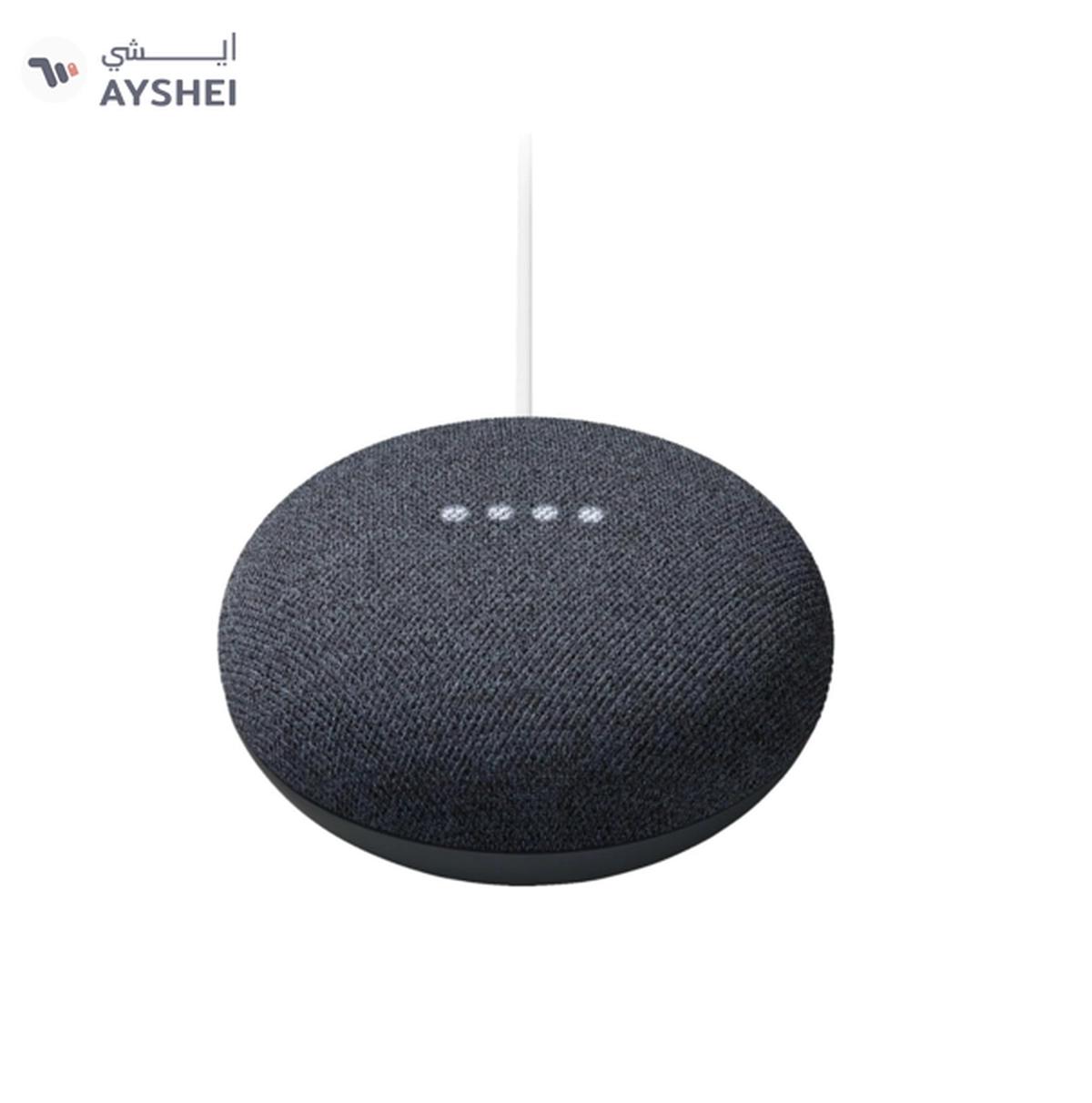 Google Nest Mini 2nd Generation Smart Speaker with Google Assistant - Charcoal-0-portrait