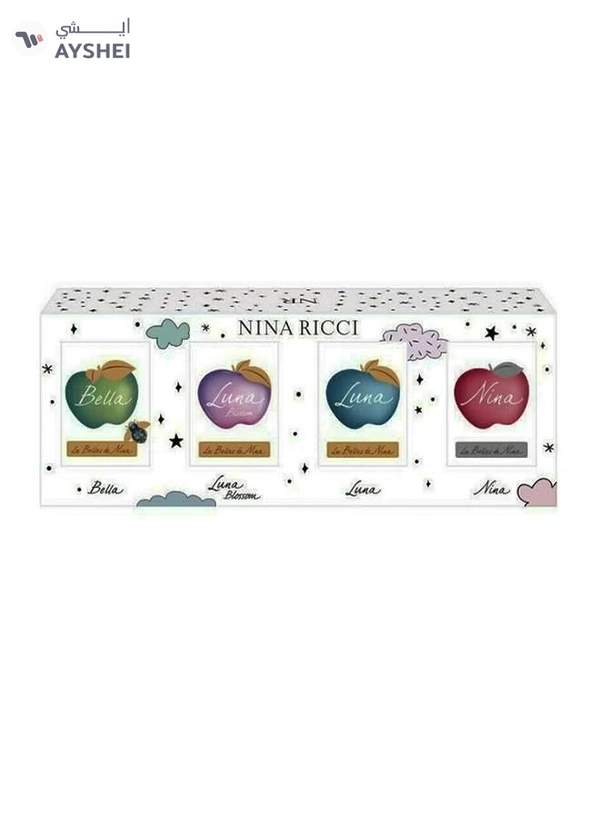 NINA RICCI Bella, Luna Blossom, Luna And Nina Miniature Gift Set 16ml