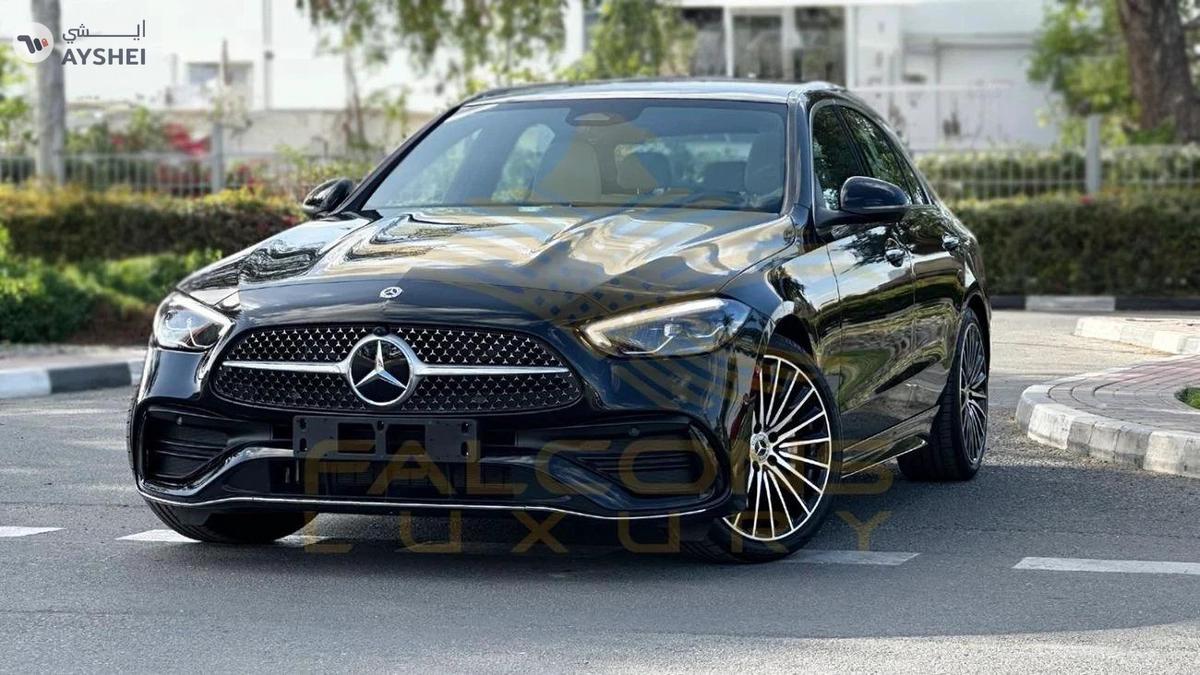 Mercedes-Benz C 200 AMG Premium GCC EQ Boost RWD DEALER WARRANTY 5 YEARS-0-0
