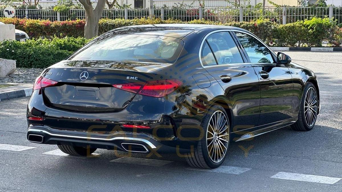 Mercedes-Benz C 200 AMG Premium GCC EQ Boost RWD DEALER WARRANTY 5 YEARS-14-14