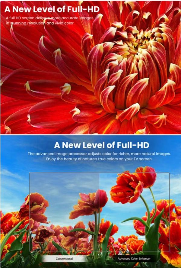 LG 43-Inch 43LM6370 Full HD Smart LED TV | LG webOS Smart TV with ThinQ AI | Active HDR | DTS Virtual:X | Ideal TV for Bedroom, Small Apartments And Kids Room | 43LM6370PVA Black