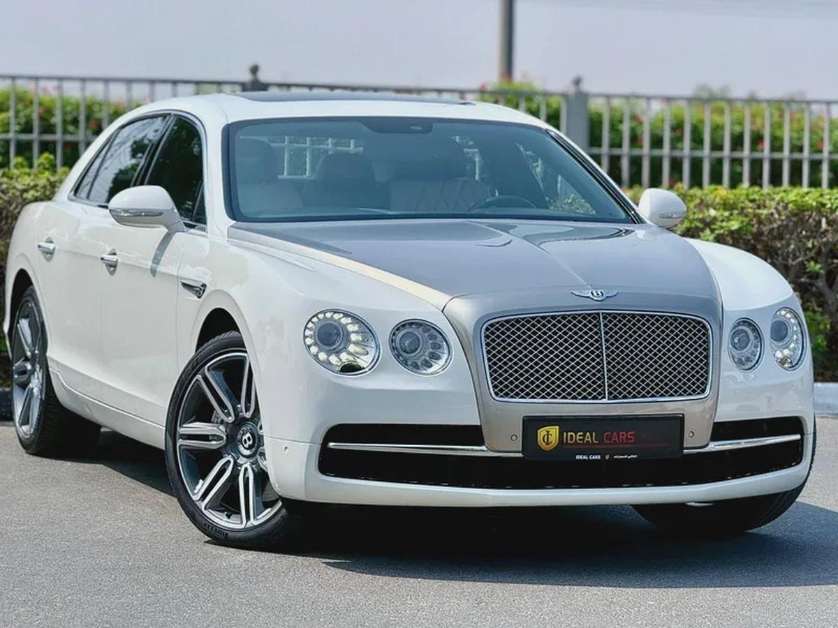 BENTLEY CONTINENTAL FLYING SPUR W12 ELEMENT EDITION | GCC SPECS | FULL-SERVICE HISTORY BY AGENCY-0-0