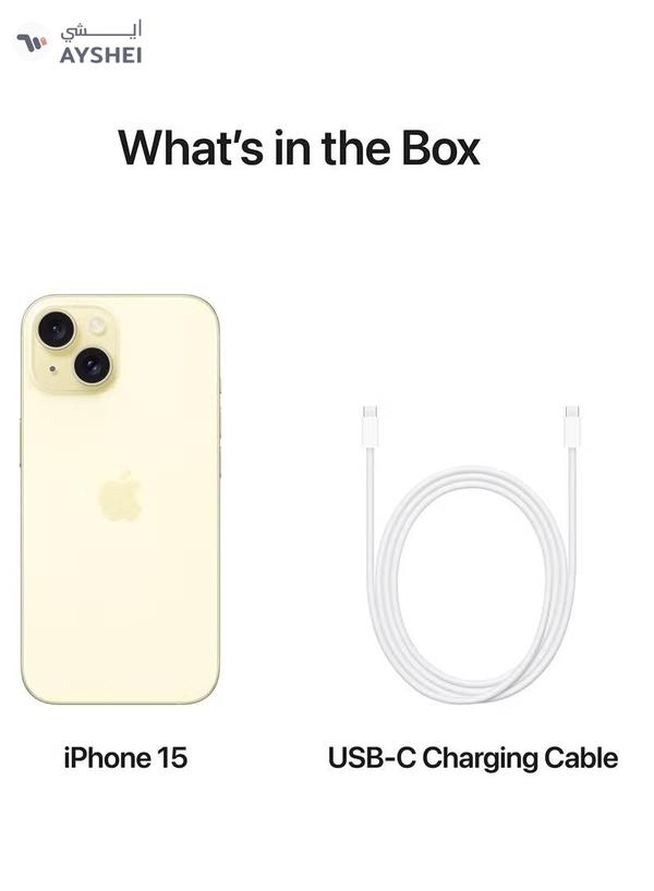 Apple iPhone 15 Plus 128GB Yellow 5G With FaceTime - International Version