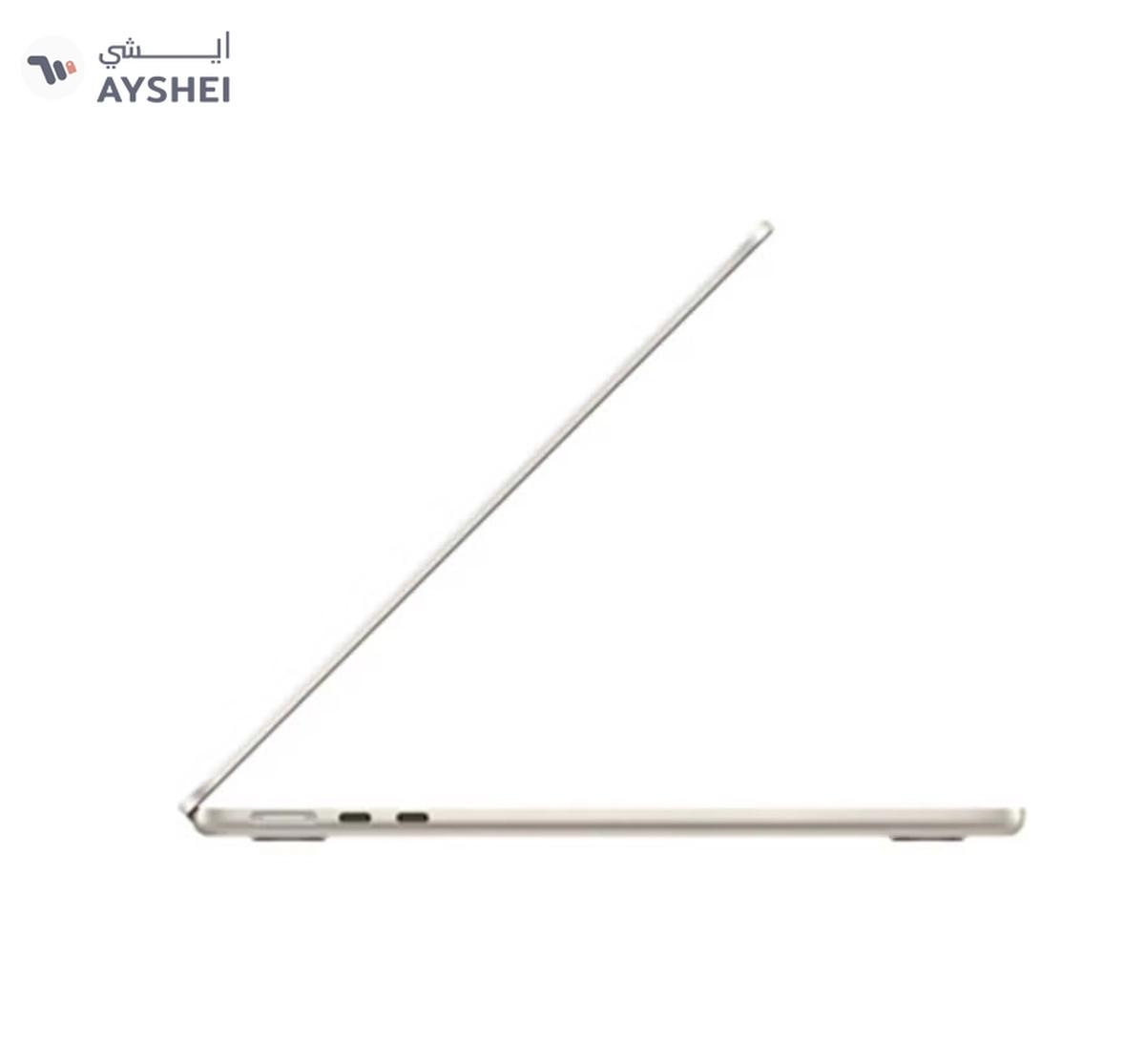 Apple New 2025 MacBook Air MW0Y3 13-Inch Display, Apple M4 Chip 10-Core CPU 8-Core GPU Processor/16GB RAM/256GB SSD/macOS(International Version) English Starlight-2-2