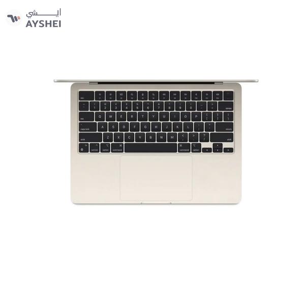 Apple New 2025 MacBook Air MW0Y3 13-Inch Display, Apple M4 Chip 10-Core CPU 8-Core GPU Processor/16GB RAM/256GB SSD/macOS(International Version) English Starlight