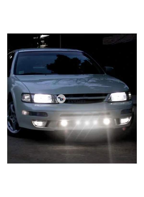 Generic 8-Piece 18mm Eagle Eye LED Bulb DRL Light Set