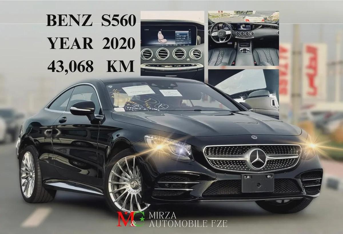 BENZ S560 COUPE | 2020 | FULLY LOADED | 43000KM DONE | MINT CONDITION | FRESH JAPAN IMPORT-0-0