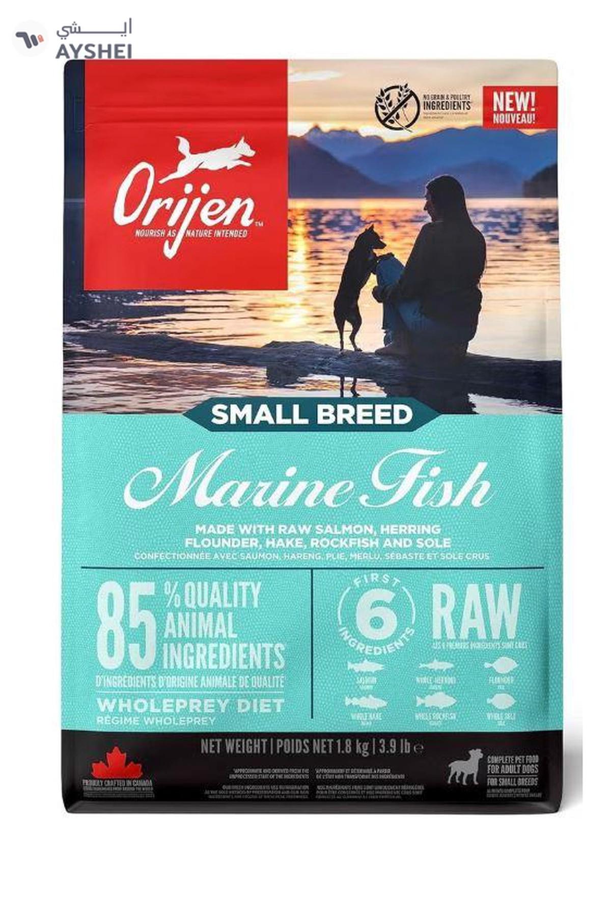Orijen Marine Fish Small Breed Dry Dog Food 1.8Kg-0-portrait
