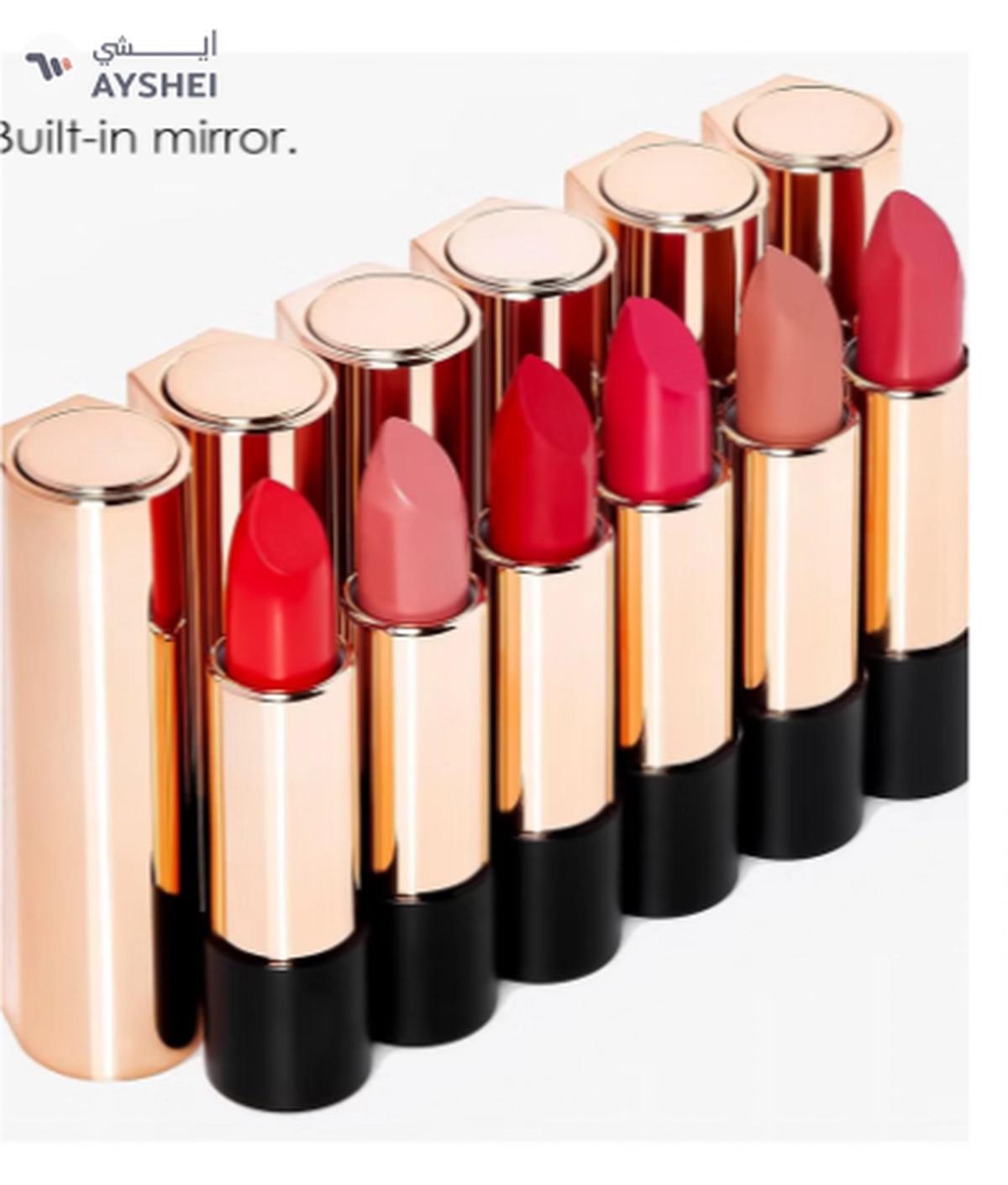 NATASHA MOOR Silk Suede Lipstick: Long-Lasting, Hydrating Semi-Matte Finish - Creamy,-3-3
