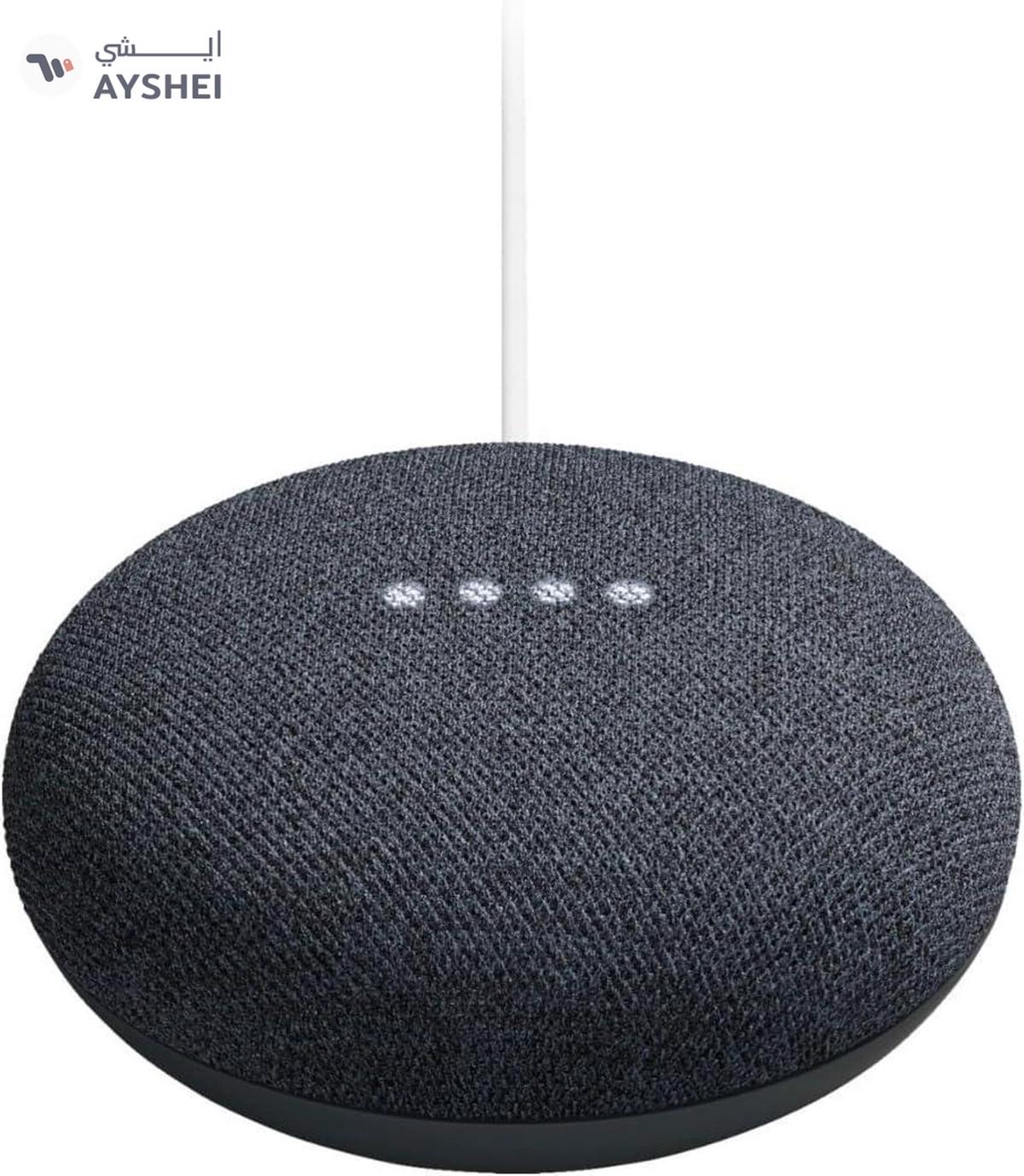 Google Nest Mini 2nd Generation Smart Speaker with Google Assistant - Charcoal-5-5