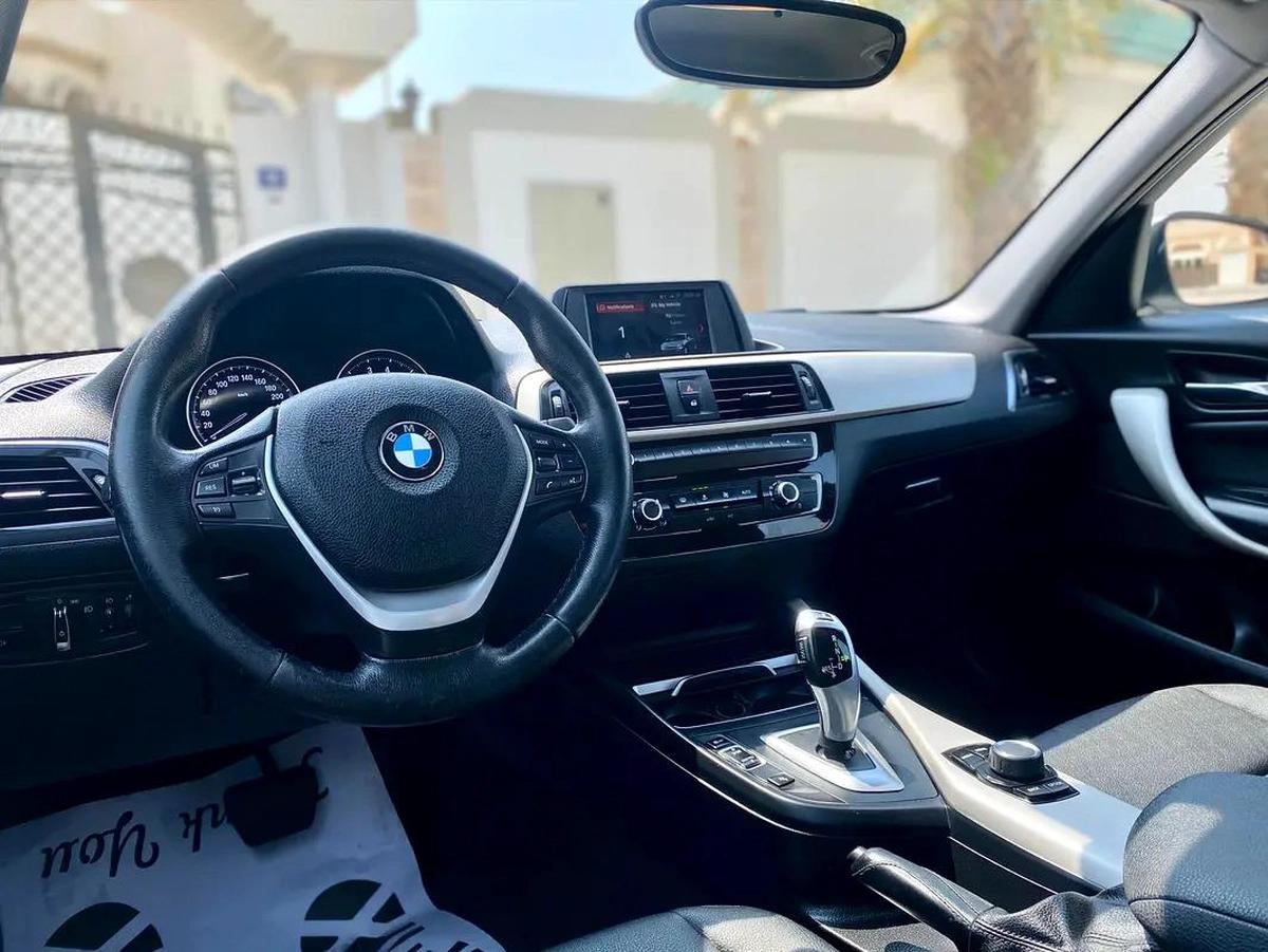 2019 bmw 120i sport line 2.0L || GCC specs || 4 cylinder turbocharged || accident free-12-12