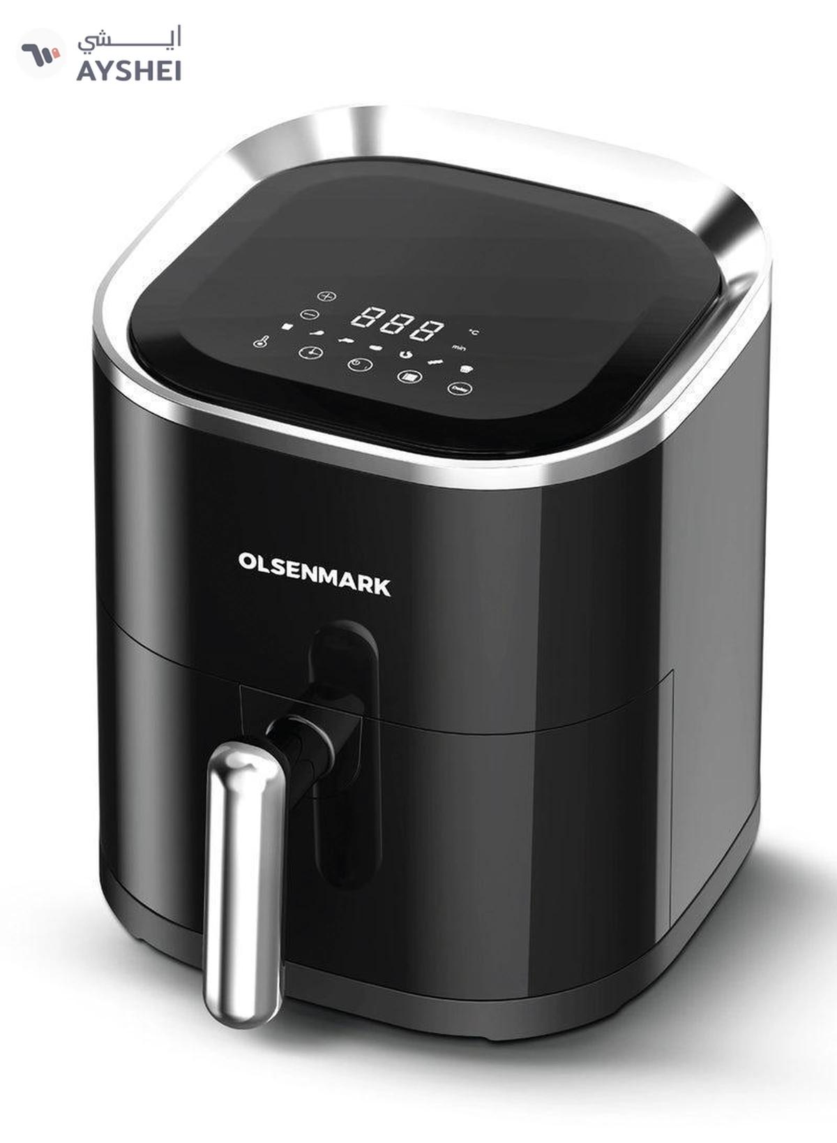 Olsenmark 3.5L Digital Air Fryer – Oil-Free Healthy Cooking with Non-Stick Pot & Tray-6-6