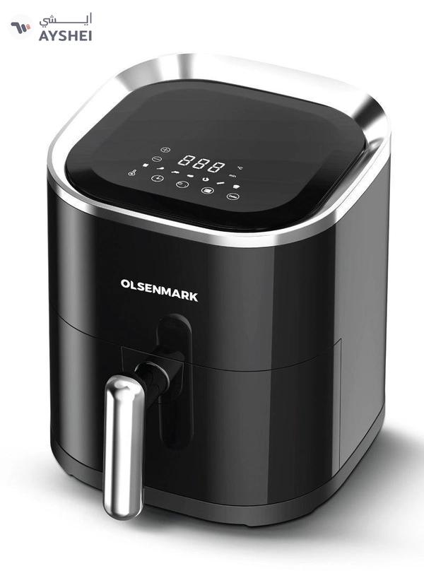 Olsenmark 3.5L Digital Air Fryer – Oil-Free Healthy Cooking with Non-Stick Pot & Tray