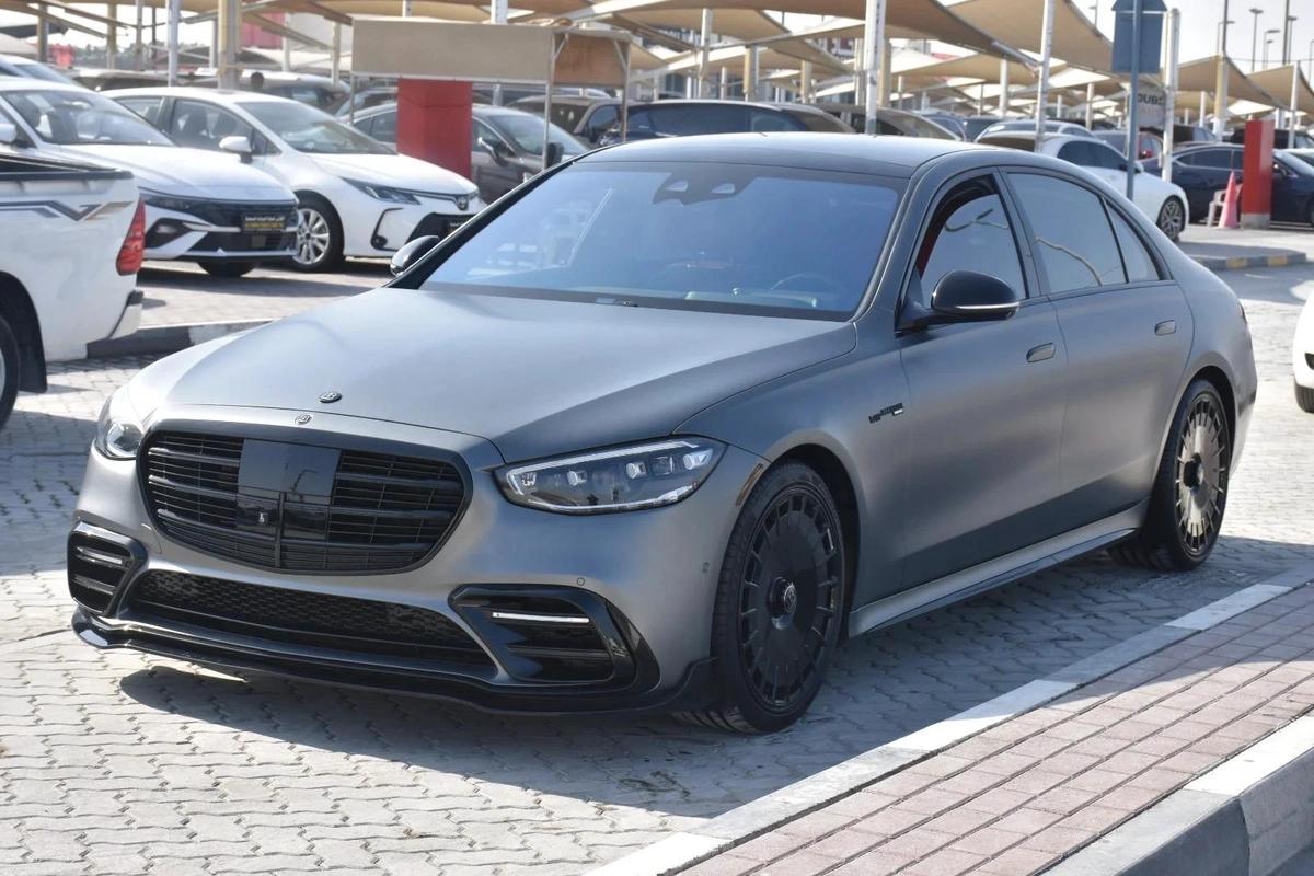 MERCEDES BENZ S580 BRABUS CONVER 2022 | MAT GREY-0-0