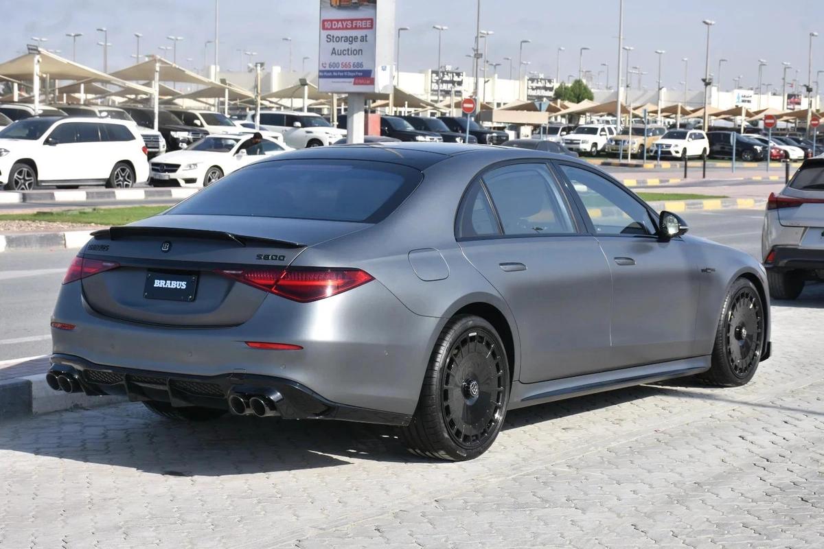 MERCEDES BENZ S580 BRABUS CONVER 2022 | MAT GREY-3-3
