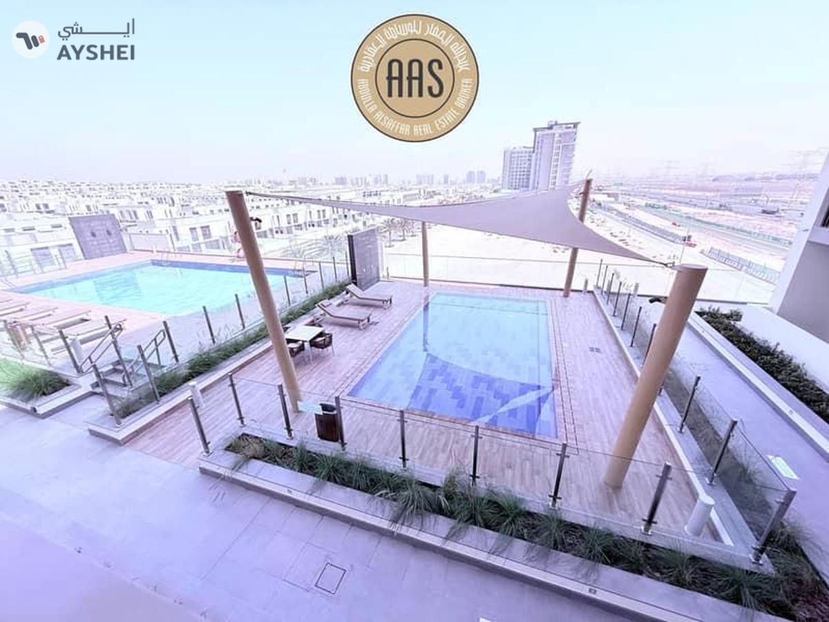 Chiller free brand new studio with kitchen appliances in Al furjan Dubai-8-8