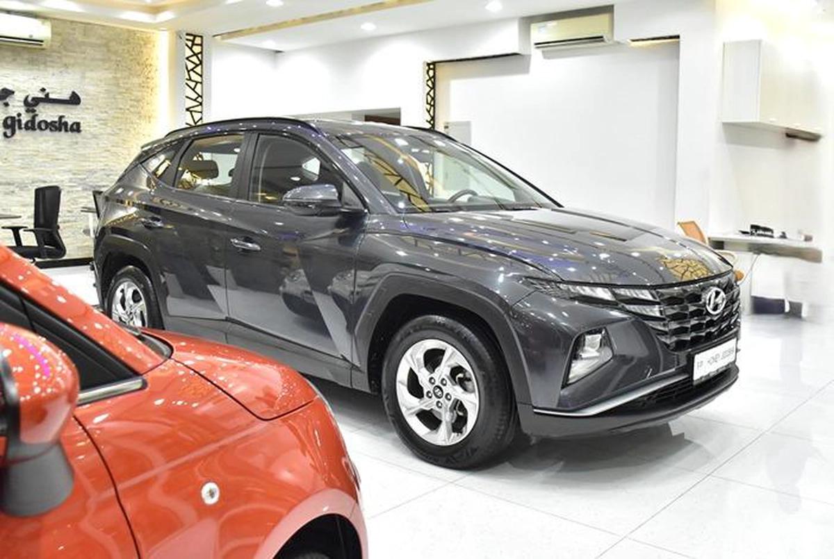 Hyundai Tucson ( 2023 Model ) in Grey Color GCC Specs-11-11