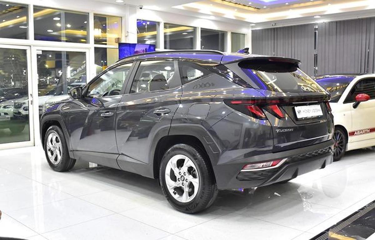 Hyundai Tucson ( 2023 Model ) in Grey Color GCC Specs-8-8