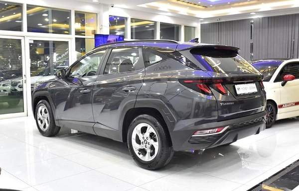 Hyundai Tucson ( 2023 Model ) in Grey Color GCC Specs