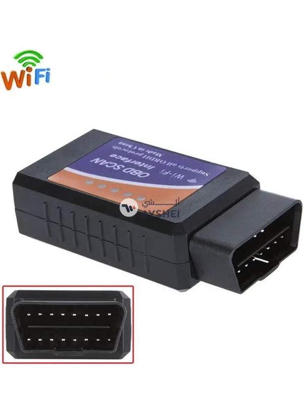 Generic ELM 327 Wifi V1.5 OBD2 OBDII Car Diagnostic Scanner PIC18F25K80 Chip OBD 2 Auto Code Reader Android/IOS Diagnostic-Tool Models:A-WB18A-H Type:neutral