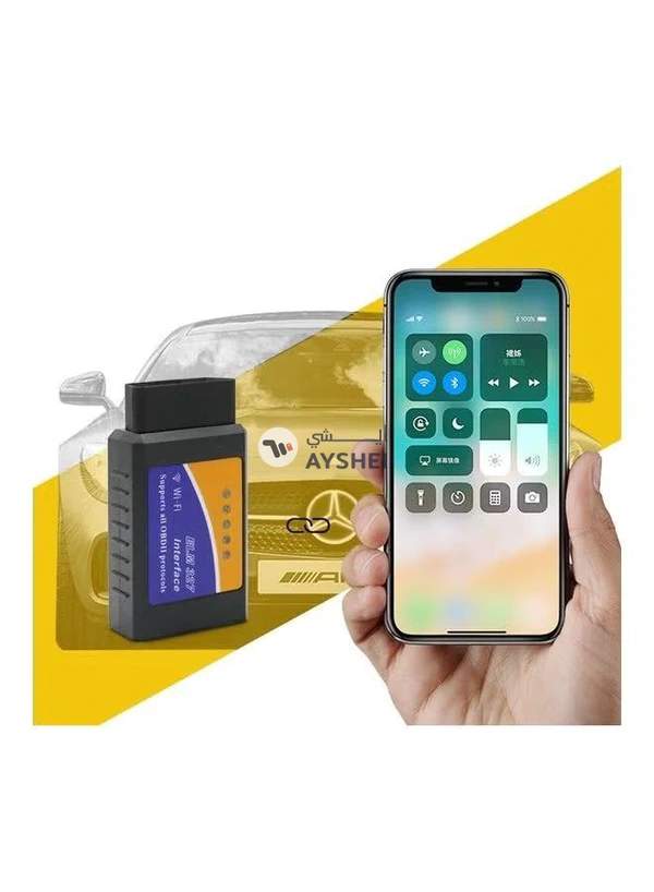 Generic ELM 327 Wifi V1.5 OBD2 OBDII Car Diagnostic Scanner PIC18F25K80 Chip OBD 2 Auto Code Reader Android/IOS Diagnostic-Tool Models:A-WB18A-H Type:neutral