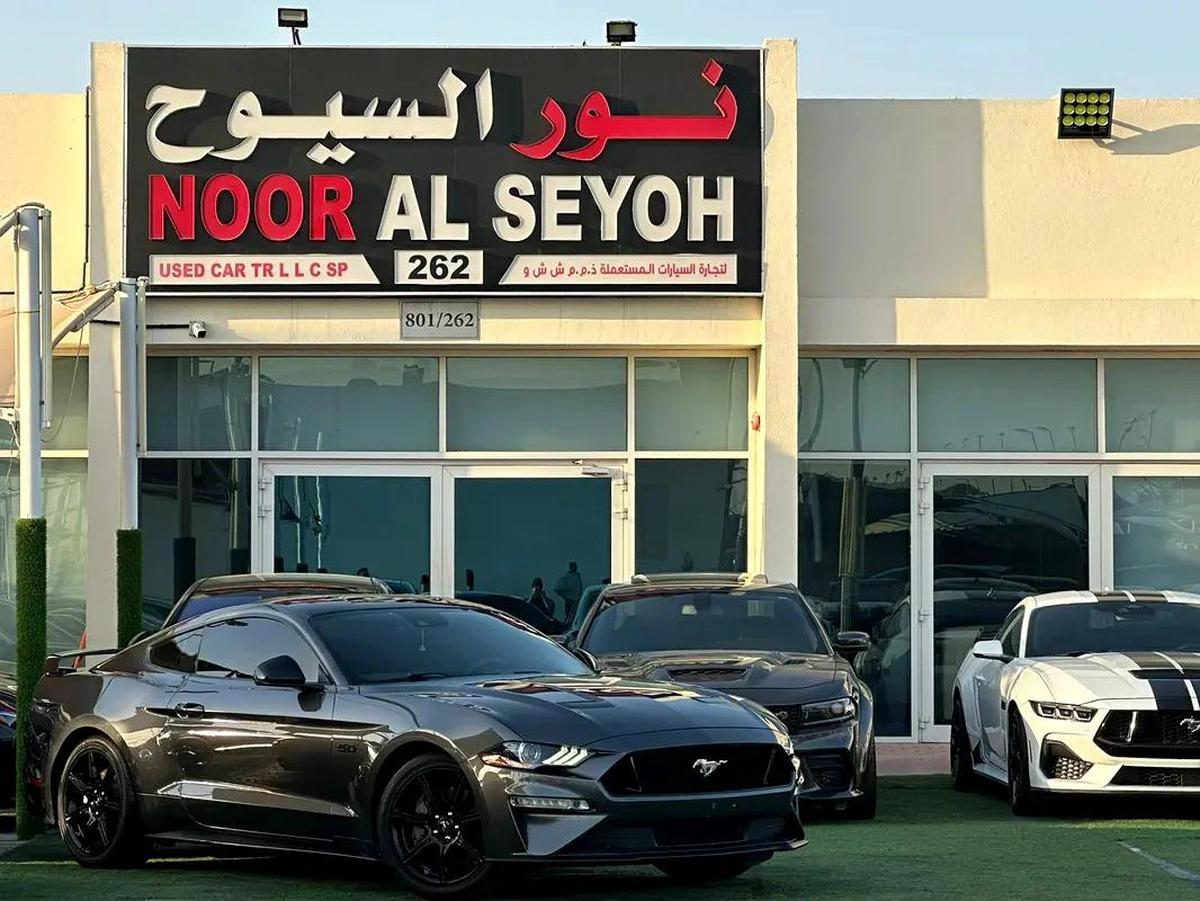 FORD MUSTANG GT 5.0 GCC PERFORMANCE 2018 ORIGINAL PAINT PERFECT CONDITION FULL SERVICE HISTORY-0-0