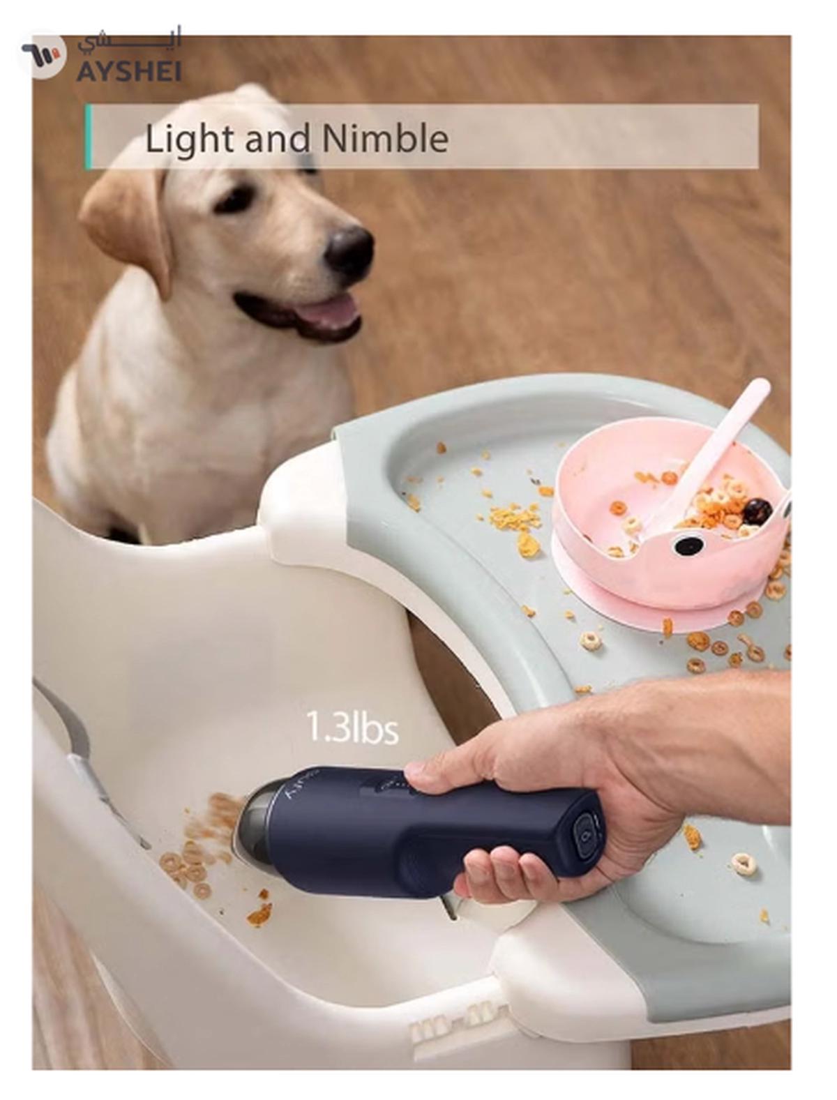 HomeVac H11 Ultra Lightweight Pure Cordless Handheld Vacuum Cleaner 0.09 L 0 W T2520 Blue-2-2