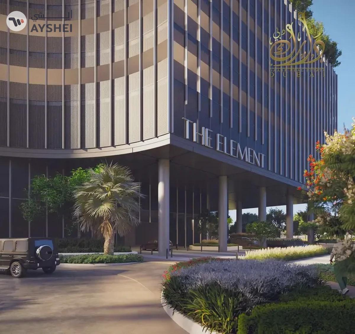 Dubai Skyline View | 2BR Apartment | Furnished | The Element, Sobha One-0-landscape