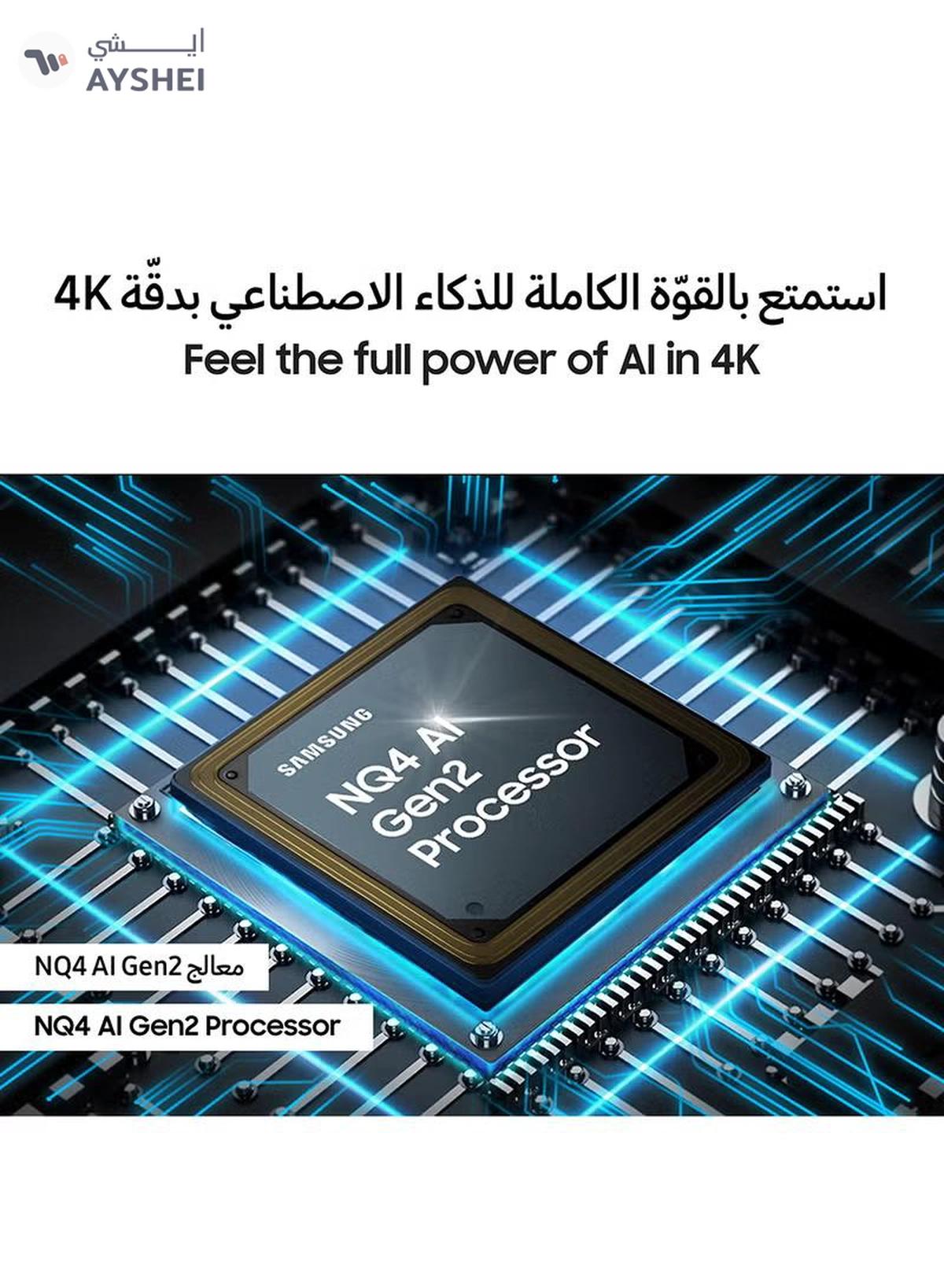 Samsung Smart TV, OLED, S90D, 65 Inch, 2024, NQ4 AI Gen2 Processor, OLED HDR+, Tizen OS QA65S90DAUXZN Graphite Black-3-3