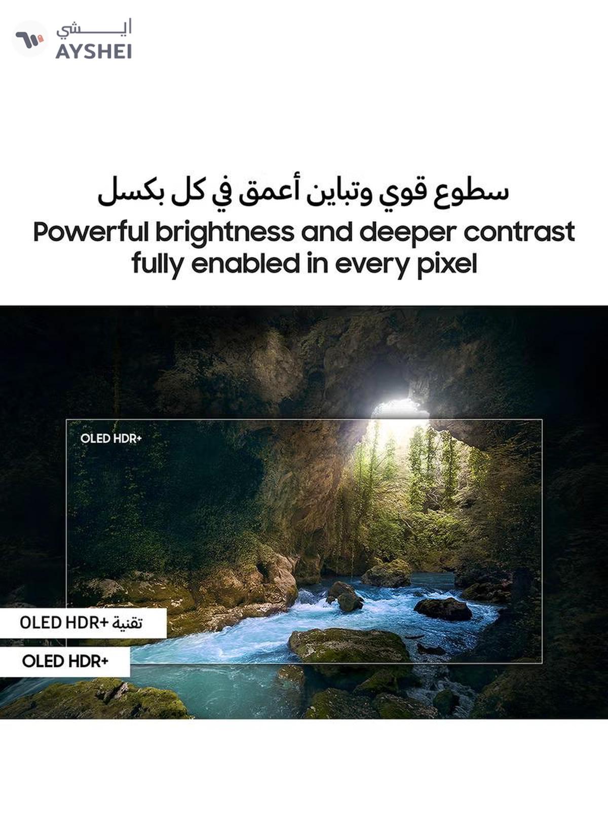 Samsung Smart TV, OLED, S90D, 65 Inch, 2024, NQ4 AI Gen2 Processor, OLED HDR+, Tizen OS QA65S90DAUXZN Graphite Black-2-2