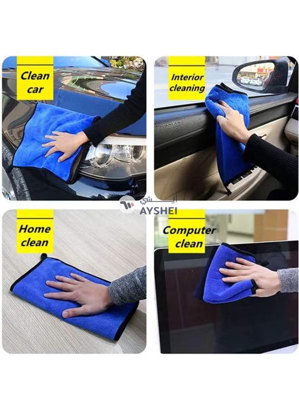 Generic 3-Piece Car Cleaning Microfiber Towel