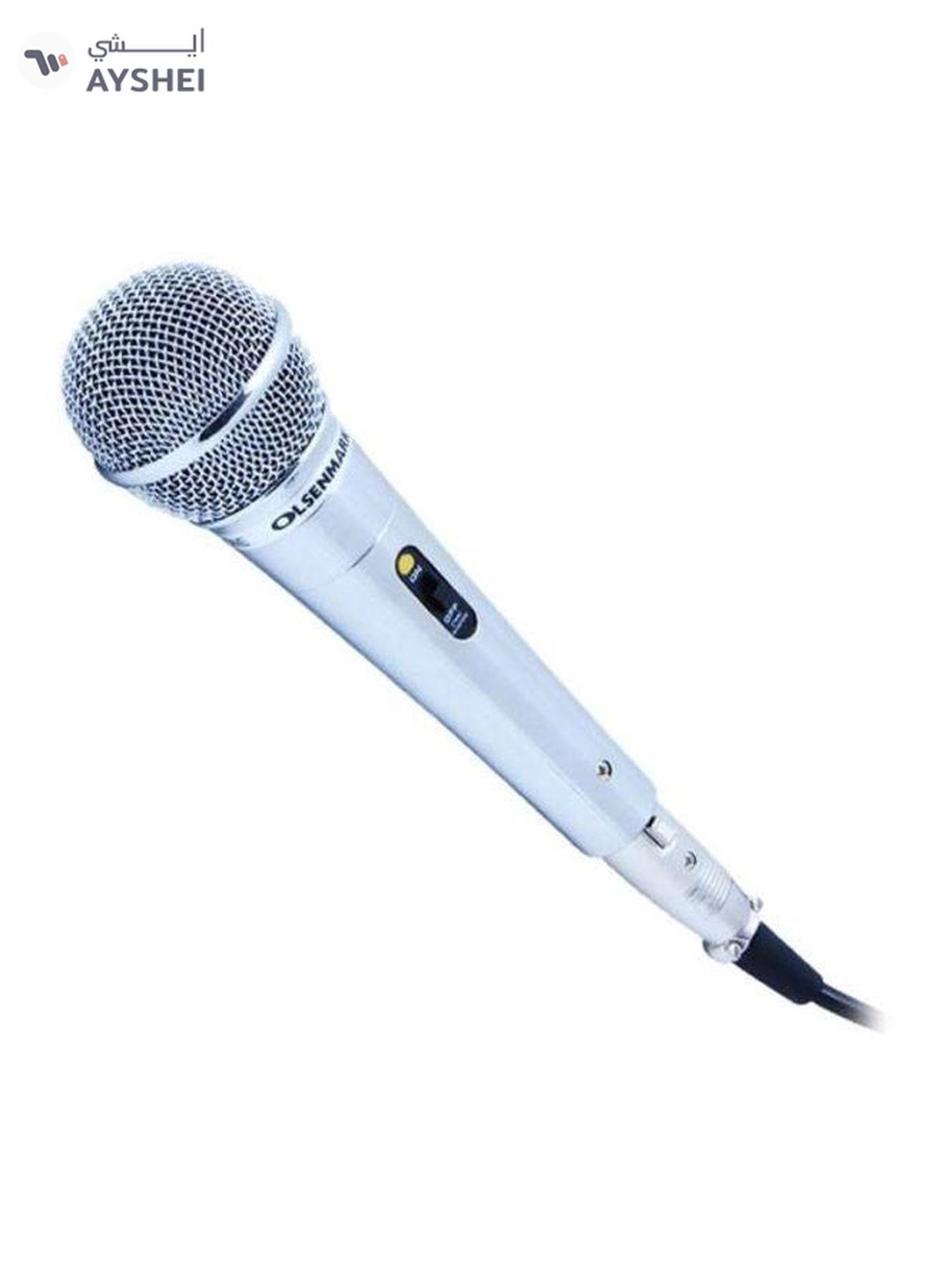 Olsenmark Dynamic Microphone OMMP1215 Silver/Grey-1-1