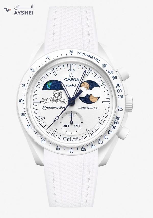 OMEGA X SWATCH BIOCERAMIC MOONSWATCH - MISSION TO EARTHPHASE - MOONSHINE GOLD