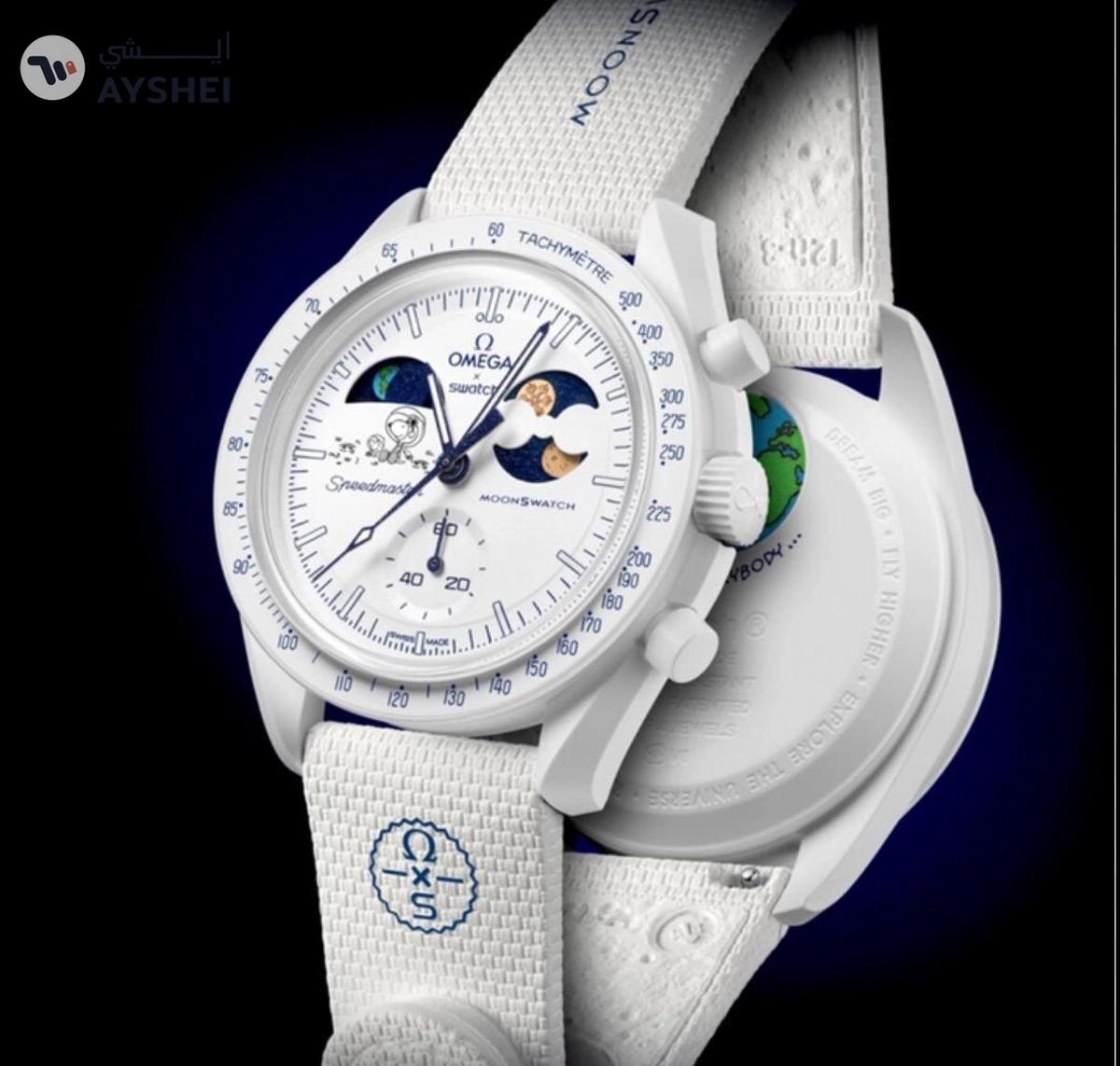 OMEGA X SWATCH BIOCERAMIC MOONSWATCH - MISSION TO EARTHPHASE - MOONSHINE GOLD-4-4