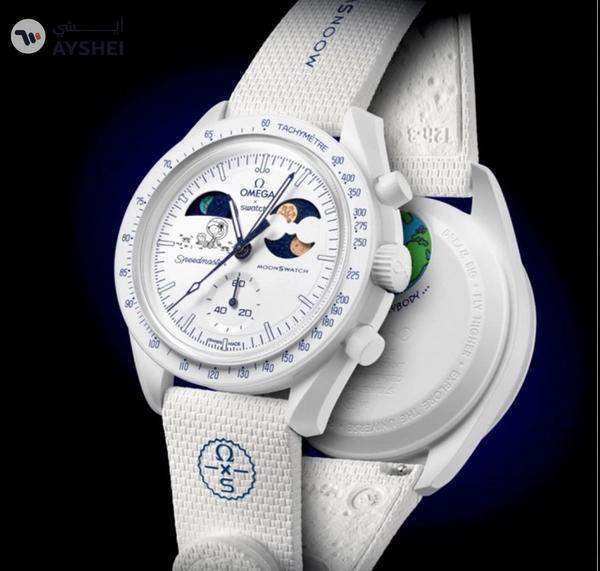 OMEGA X SWATCH BIOCERAMIC MOONSWATCH - MISSION TO EARTHPHASE - MOONSHINE GOLD