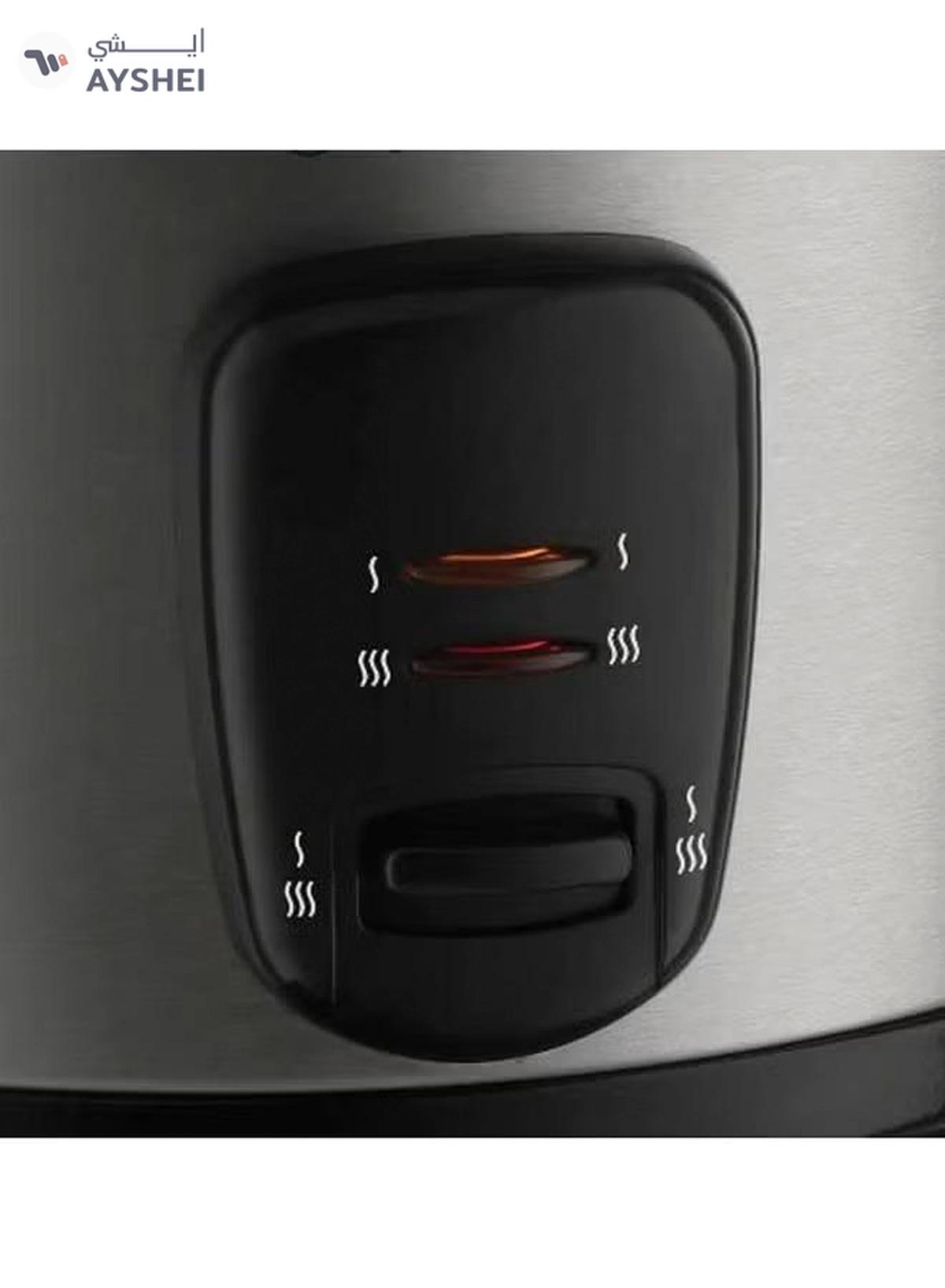 Russell Hobbs Rice Cooker And Steamer 1.8 L 700.0 W 19750-56 Silver/Black-2-2