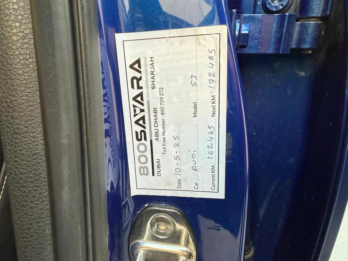 Gulf Specs 2016 AUDI S3 QUATTRO S-TRONIC 2.0Litre Turbo-Charged, Upto Date Service-2-2