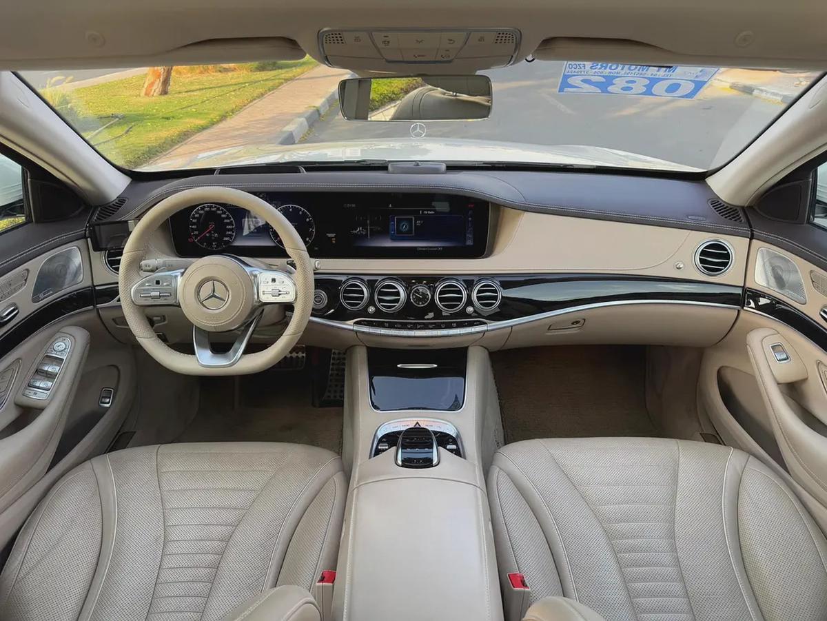 Mercedes-Benz S450 INTERIOR BEIGE Near and clean car Fresh imported from japan-7-7