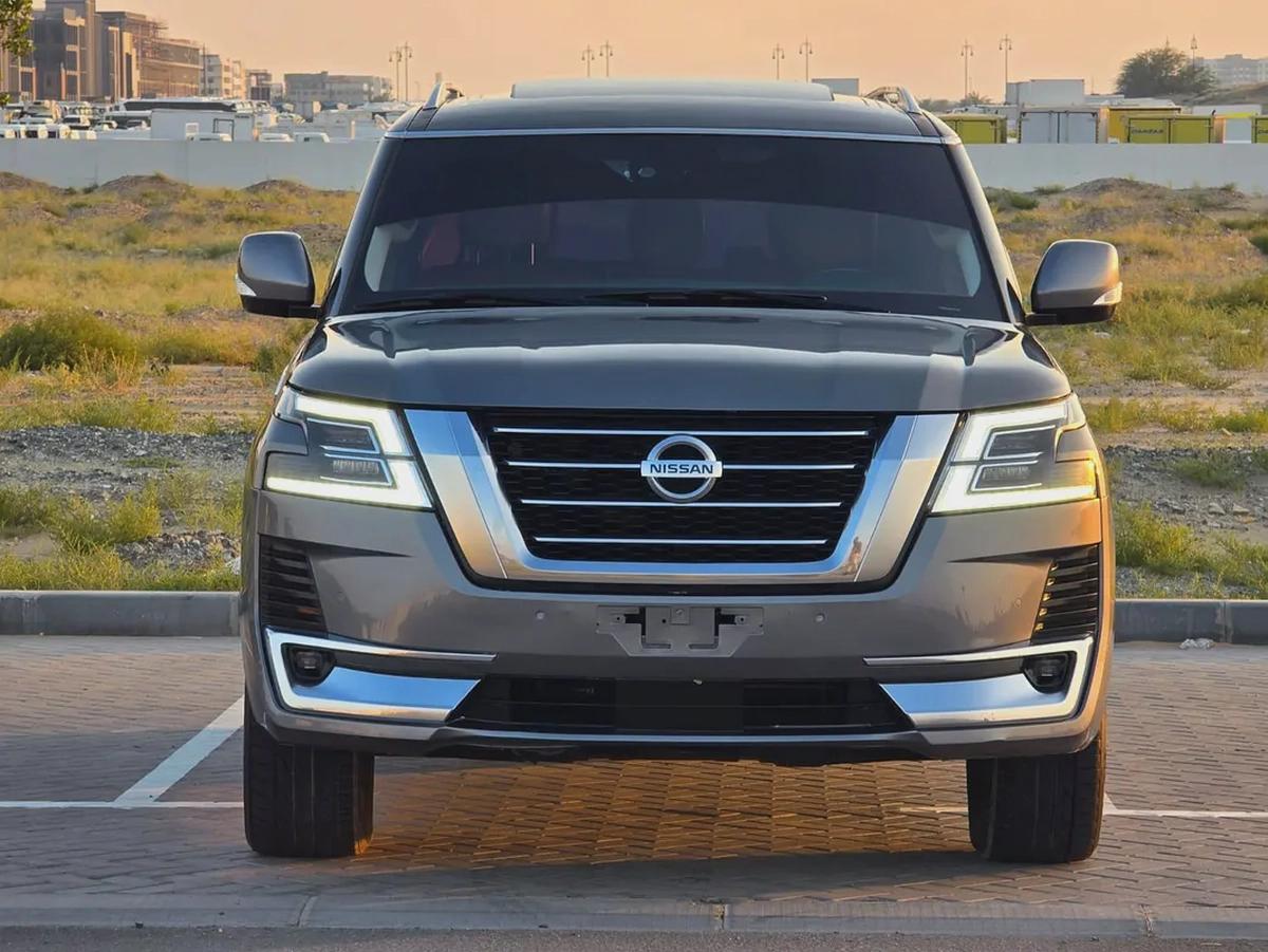 نيسان باترول LE تاتينيوم 2021 مواصفات خليجية بحالة جيدة-3-3