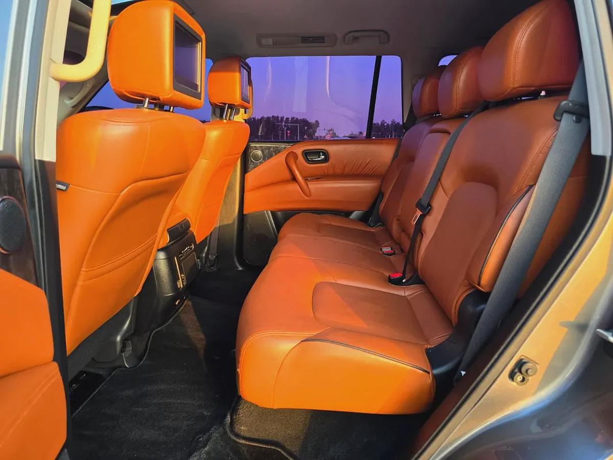 نيسان باترول LE تاتينيوم 2021 مواصفات خليجية بحالة جيدة-9-9