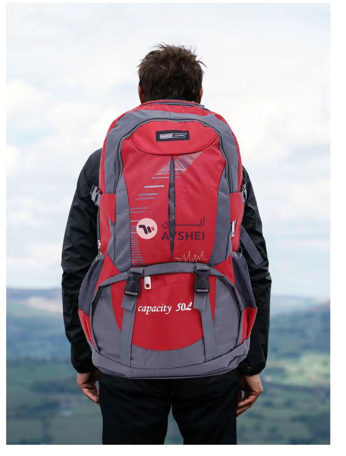 PARAJOHN-Hiking Backpack Mountain Bag for Camping Trekking Daypack Gear-1-1