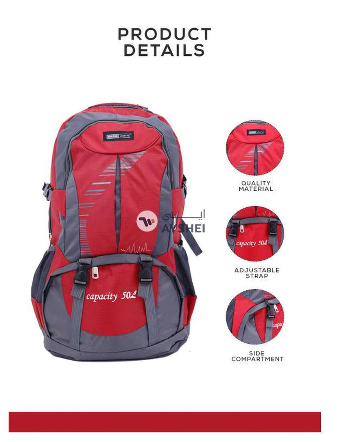 PARAJOHN-Hiking Backpack Mountain Bag for Camping Trekking Daypack Gear-3-3